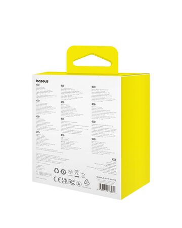 Power banka Baseus Mini s bezdrátovým nabíjením 5000 mAh 20W USB-C bílá
