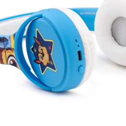 Bluetooth sluchátka Tlapková patrola modrá