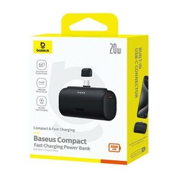 Power banka Baseus Compact 5000mAh 20W USB-C černá