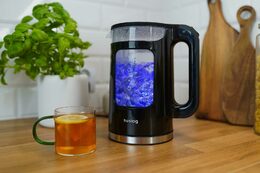 Rychlovarná konvice Huslog 1,7l černá sklo/plast