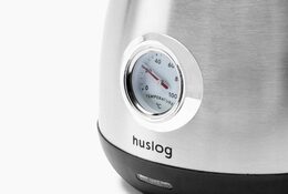 Rychlovarná konvice Huslog 1,7l stříbrná nerezová