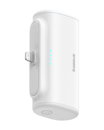 Power banka Baseus Compact 5000mAh 20W Lightning bílá