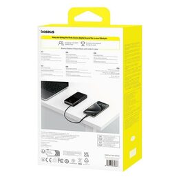 Powerbanka Baseus Bipow 2 10000mAh 20W s kabelem USB-C černá