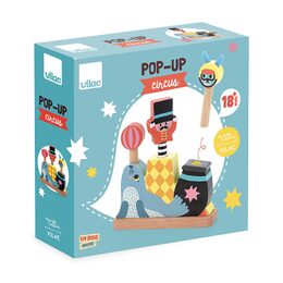 Vilac Dřevěná vystřelovací hra Cirkus