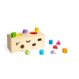 Bigjigs Toys Vkládání a třídění Tajemná krabička