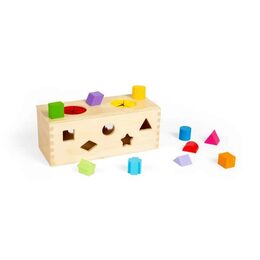 Bigjigs Toys Vkládání a třídění Tajemná krabička