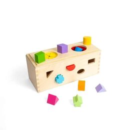 Bigjigs Toys Vkládání a třídění Tajemná krabička