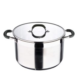 BERGNER Hrnec s poklicí nerez MIDNIGHT 28 cm 9,5 litru BG-32084-MM