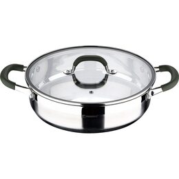BERGNER Pánev s poklicí nerez MIDNIGHT 28 cm 3,8 litru BG-32128-MM