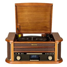 Roadstar HIF-1993D+BT Retro věž, gramofon, DAB