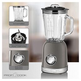 Proficook PC-KM 1197 TI stolní mixér VINTAGE