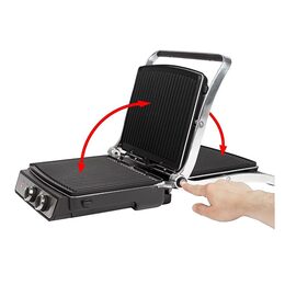 Gril ProfiCook, KG 1029 nerez, kontaktní, 2 000 W, rozkládací
