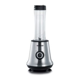 Multimixér Severin, SM 3737, 2 v 1, včetně smoothie makeru, 2 rychlosti + turbo
funkce, nerezové mixovací nože, výkonný motor, 500 W