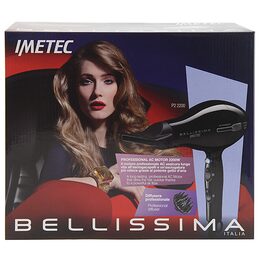 Fén na vlasy Bellissima, 11312 Professional P2 2200, 8 nastavení proudu a
teploty, AC motor, ION technologie, 2200 W