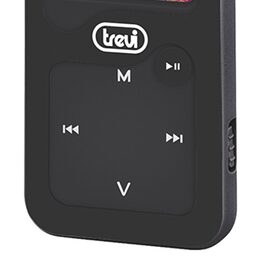 Přehrávač Trevi, MPV 1780SB/BK, MP3, diplej 1,8", časovač, krokoměr, FM, WMA,
AMV, WAV, JPG