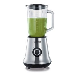 Stolní mixér Severin, SM 3734, odnímatelné víko, 2 rychlosti + pulsní turbo
funkce, nůž z nerezové oceli, bezpečnostní vypnutí, 1 L, 500 W