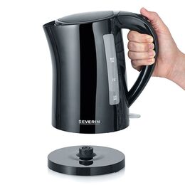 Rychlovarná konvice Severin, WK 3498, 1,5 L, odnímatelná, výkonná, bezkabelová,
vypnutí párou, tepelná pojistka, 360° centrální bezdrátový