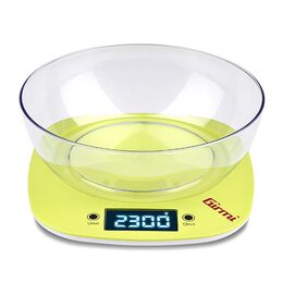 Kuchyňská váha Girmi, PS0303, elektronická, podsvícený displej, funkce Tare, 2 x
AAA, 1,5 V