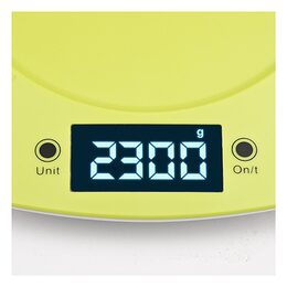 Kuchyňská váha Girmi, PS0303, elektronická, podsvícený displej, funkce Tare, 2 x
AAA, 1,5 V