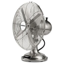 Stolní ventilátor G3FERRARI, G5003406 LEVANTE chrom, stolní ventilátor, prům. 30
cm., 35 W