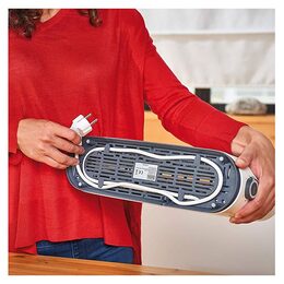 Topinkovač Black+Decker, BXTO1001E, extra dlouhý slot 38 x 260 mm, 7 nastavení