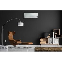 Topný panel ARGO, 191070184, CHIC SILVER, nástěnný, 3 režimy topení, letní
větrání, LED displej, dálkové ovládání, automatické kývání klapk