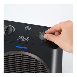 Topný ventilátor Black+Decker, BXSH1500E, keramický, 2 nastavení topení,
nastav