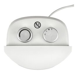 Topný ventilátor G3Ferrari, G6001801 - 2 úrovně výkonu, keramické topné články,
nastavitelný termostat, funkce ventilátoru, automatické vyp
