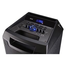 Reproduktor AKAI, ABTS-112, přenosný, LED displej, FM rádio, bezdrátový
mikrofo