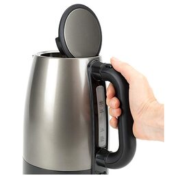 Rychlovarná konvice Black+Decker, BXKE2201E, nerez, 1,7 l, 2 200 W, ukazatel
hl