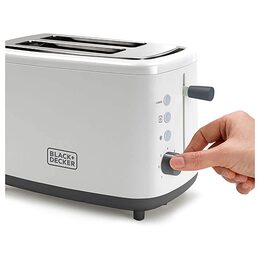 Topinkovač Black+Decker, BXTO820E, 6 nastavení stupňů opékání, 2 široké sloty
3