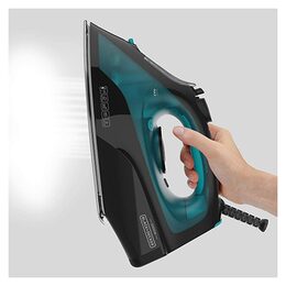 Žehlička Black+Decker, BXIR2403E, parní, přesný hrot, keramická žehlící plocha,