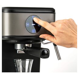 Kávovar Black + Decker, BXCO850E, espresso kávovar, 20 barů, nádrž 1,5 l vody,
