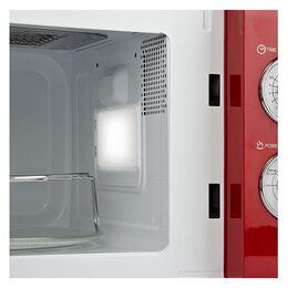 Mikrovlnná trouba Girmi, FM2102, s funkcí gril, manuální retro ovládání,
časovač, 5 úrovní výkonu, funkce odmrazování, objem 20 L, 700/800