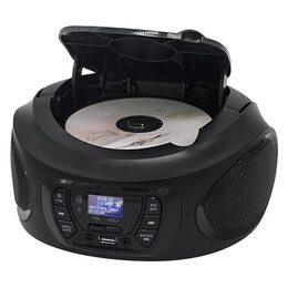 Přehrávač Roadstar, CDR-375D+/BK, přenosný, CD-R/RW, autostop, digitální tuner