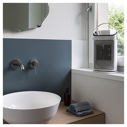 Ventilátor ARGO, 191070208, CLOE, topný, keramické topné těleso, ochrana IP21,
dotykový LED displej, časovač, oscilace, 2 režimy, 1300/2000