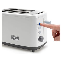 Topinkovač Black+Decker, BXTOA820E, pro 2 topinky, nástavec na rozpékání pečiva,