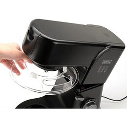 Kuchyňský robot Black & Decker, BXKM1001E, 8 rychlostí, planetární míchání, 1000