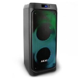 Reproduktor AKAI, Party speaker 260, bluetooth, FM rádio, LED světelné efekty,