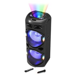 Reproduktor AKAI, DJ-Y5L, Dual, Bluetooth, bezdrátový mikrofon, 350 W RMS