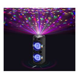 Reproduktor AKAI, DJ-Y5L, Dual, Bluetooth, bezdrátový mikrofon, 350 W RMS