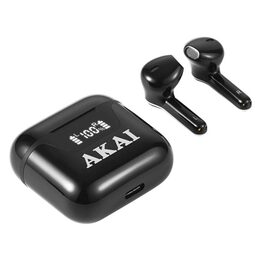 Sluchátka AKAI, BTE-J101, bezdrátová, dotykové ovládání, Bluetooth