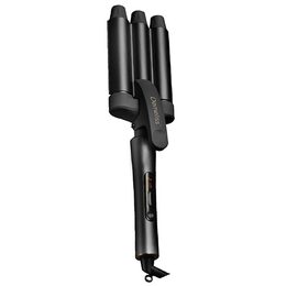 Kulma na vlasy Demeliss, 3977, Triple Waves Black, turmalínový povrch, 10
teplot, automatické vypnutí
