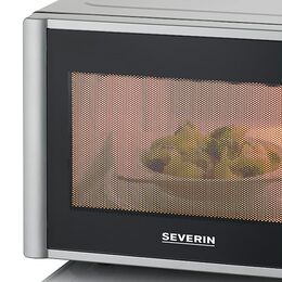 Mikrovlnná trouba Severin, MW 7772, 28 l, 900 W, talíř 31,5 cm, časovač