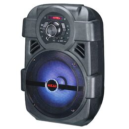 Reproduktor AKAI, ABTS-808L, přenosný, Bluetooth, FM rádio, mikrofon, LED
displ