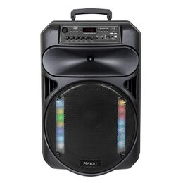 Reproduktor Trevi, XF 1560 KB, párty, MP3, LED displej, 2 x mikrofon, TWS,
blue