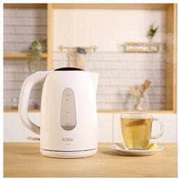 Rychlovarná konvice Solac, KT5851 Yuna, kompaktní, objem 1,7 L, 2200 W