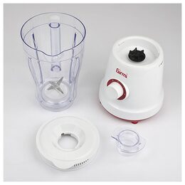 Stolní mixér Girmi, FR4600, objem 1,5 L, 2 rychlosti, Pulze, 4 čepele z nerezové
oceli, 500 W