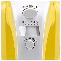 Ruční mixér Girmi, SB0205, 5 rychlostí, Turbo, 170 W, barva žlutá