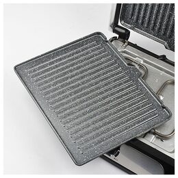 Gril Girmi, BS4100, kontaktní, nepřilnavé desky, regulace teploty, tělo z
nerezové oceli, 2000 W
